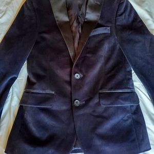 Boys Ralph Lauren black velvet blazer size 10R